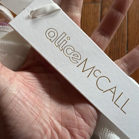 “RARE”NWT Alice McCall SEÑORITA Sheer Free people tailored overlay dress SZ 6 US - Picture 7 of 11